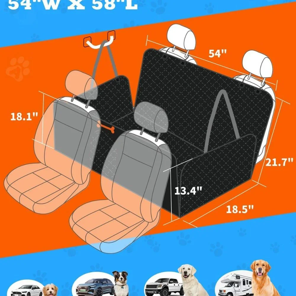 New Dog Car Seat Cover